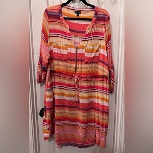 Striped Torrid Midi Dress